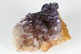 Purple Edge Fluorite Crystal Cluster - China #182799-1